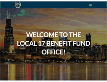 Tablet Screenshot of local17fund.com